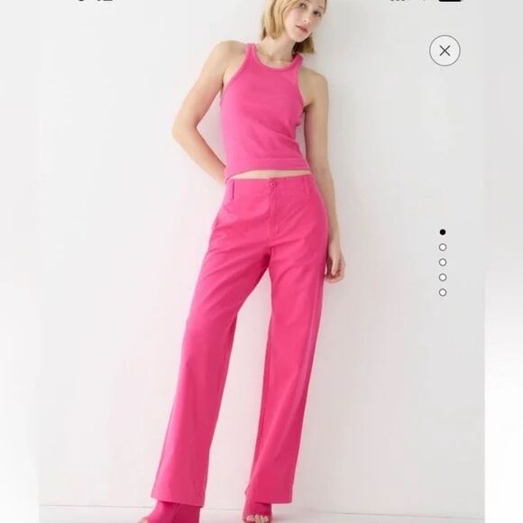 J. Crew Sailor Heritage Chino Pants in Magenta - Picture 1 of 8